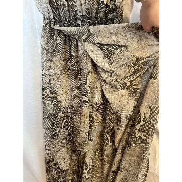 Show Me Your Mumu women's Kendall snakeskin sleeveless maxi dress Size‎ Medium - Picture 7 of 8